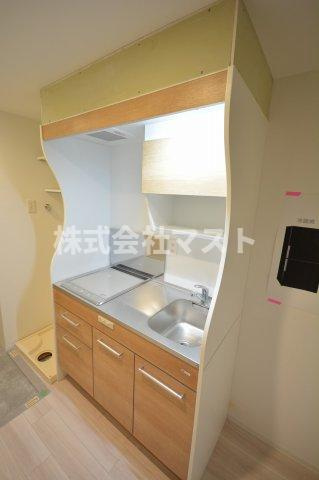大阪市浪速区桜川１丁目の賃貸マンションのキッチン