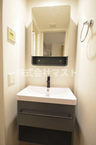 大阪市浪速区桜川１丁目の賃貸マンションの洗面所