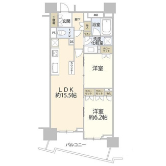 【間取り】 | プラウド高田馬場 | 間取りです。