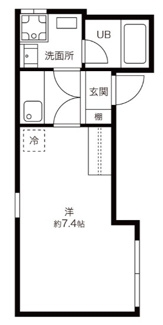 【間取り】 | Mythos板橋新河岸 | 間取りです。