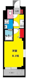 【間取り】 | ｂ’ＣＡＳＡ西日暮里 | 間取りです。