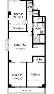 【間取り】 | シャルムウキマ | 間取りです。