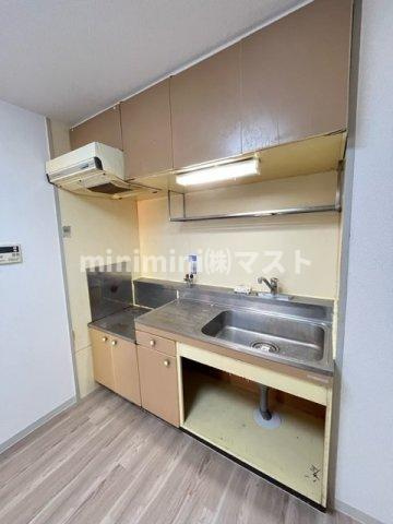 大阪市浪速区恵美須西２丁目の賃貸マンションのキッチン