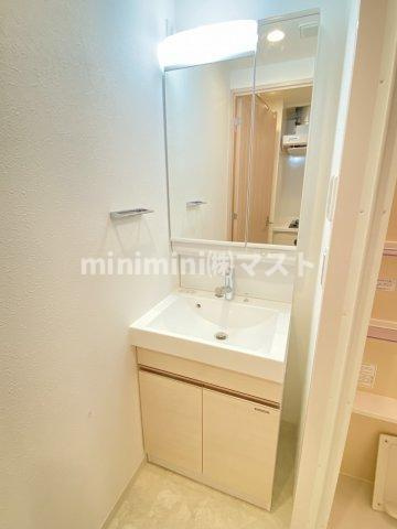 大阪市浪速区大国１丁目の賃貸マンションの洗面所