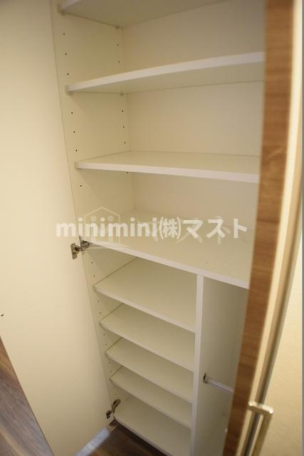 大阪市浪速区桜川２丁目の賃貸マンションの収納