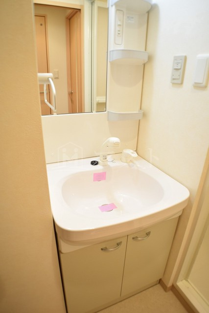 大阪市浪速区恵美須西２丁目の賃貸マンションの洗面所|シャンプードレッサー付
