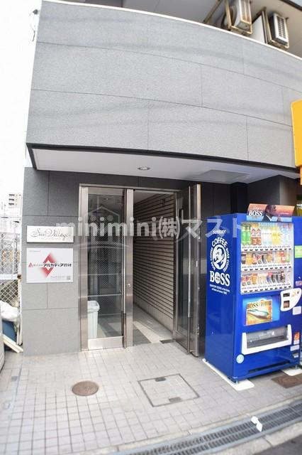 大阪市浪速区敷津西１丁目の賃貸マンションのエントランス