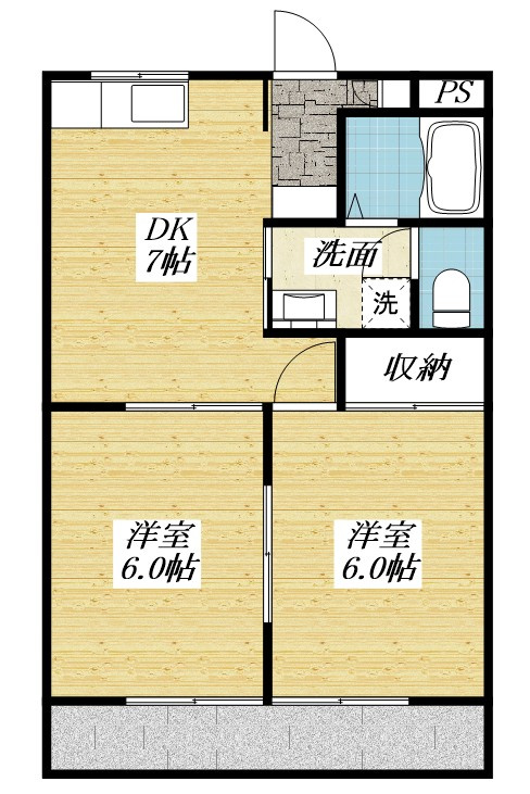 ナガヨビルディングの間取り