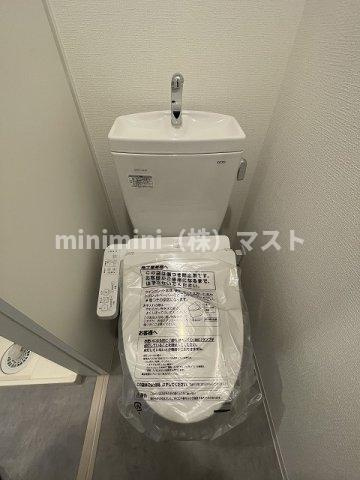 大阪市浪速区敷津西２丁目の賃貸マンションのトイレ