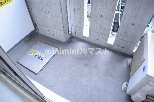 大阪市浪速区下寺１丁目の賃貸マンションのバルコニー