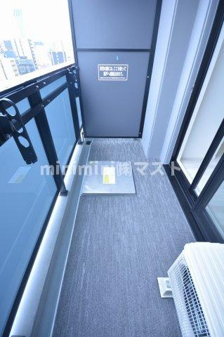 大阪市浪速区敷津西１丁目の賃貸マンションのバルコニー