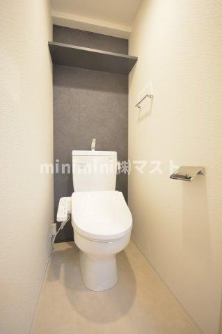 大阪市浪速区敷津西１丁目の賃貸マンションのトイレ