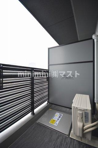 大阪市浪速区敷津西１丁目の賃貸マンションのバルコニー