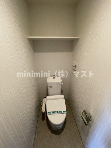 大阪市浪速区日本橋東２丁目の賃貸マンションのトイレ