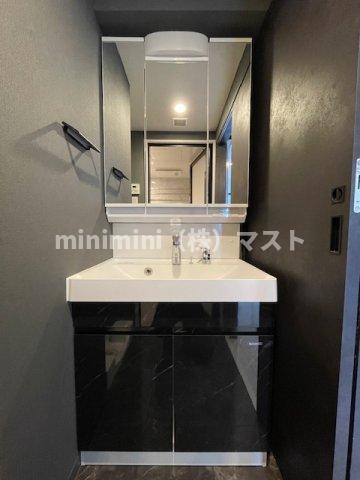 大阪市浪速区塩草３丁目の賃貸マンションの洗面所