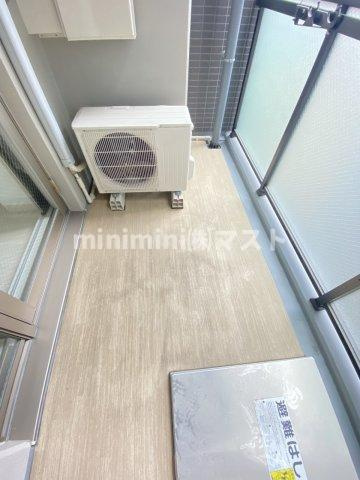 大阪市浪速区幸町１丁目の賃貸マンションのバルコニー