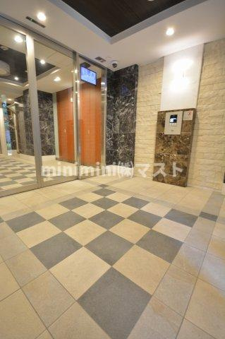大阪市浪速区幸町１丁目の賃貸マンションのロビー