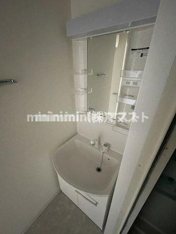 大阪市浪速区日本橋３丁目の賃貸マンションの洗面所
