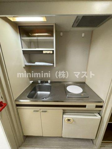 大阪市浪速区桜川１丁目の賃貸マンションのキッチン