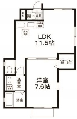 ＳＡＫＵＲＡＳＯの間取り|間取りです。