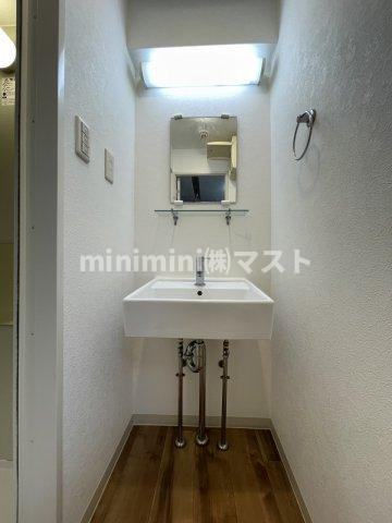 大阪市浪速区戎本町１丁目の賃貸マンションの洗面所