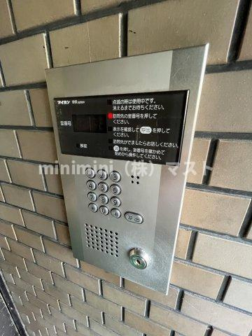大阪市浪速区難波中３丁目の賃貸マンションのセキュリティ