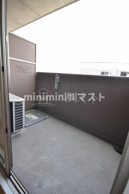 大阪市浪速区下寺２丁目の賃貸マンションのバルコニー