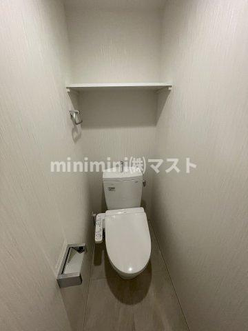 大阪市浪速区恵美須西１丁目の賃貸マンションのトイレ