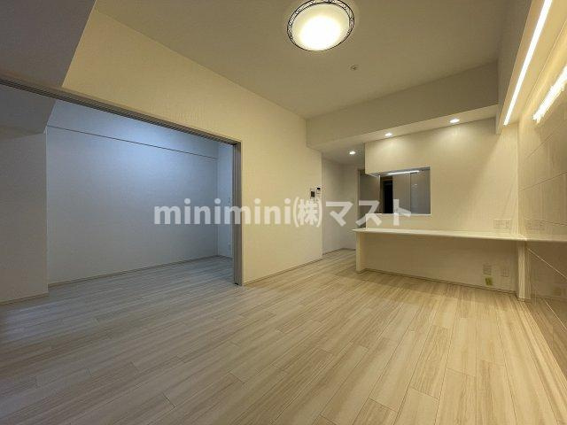 大阪市浪速区恵美須西１丁目の賃貸マンションの居間・リビング