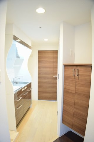 大阪市浪速区大国１丁目の賃貸マンションの玄関