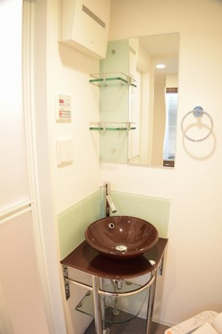 大阪市浪速区大国１丁目の賃貸マンションの洗面所