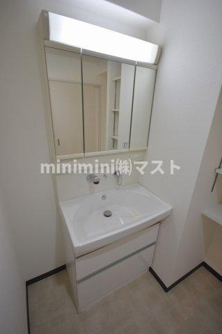 大阪市浪速区戎本町１丁目の賃貸マンションの洗面所