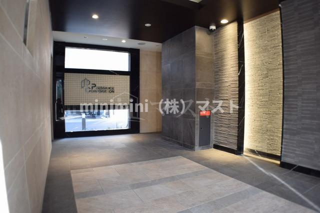 大阪市浪速区難波中１丁目の賃貸マンションのロビー
