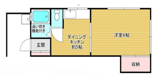 【間取り】 | パームハイツ | 間取りです。