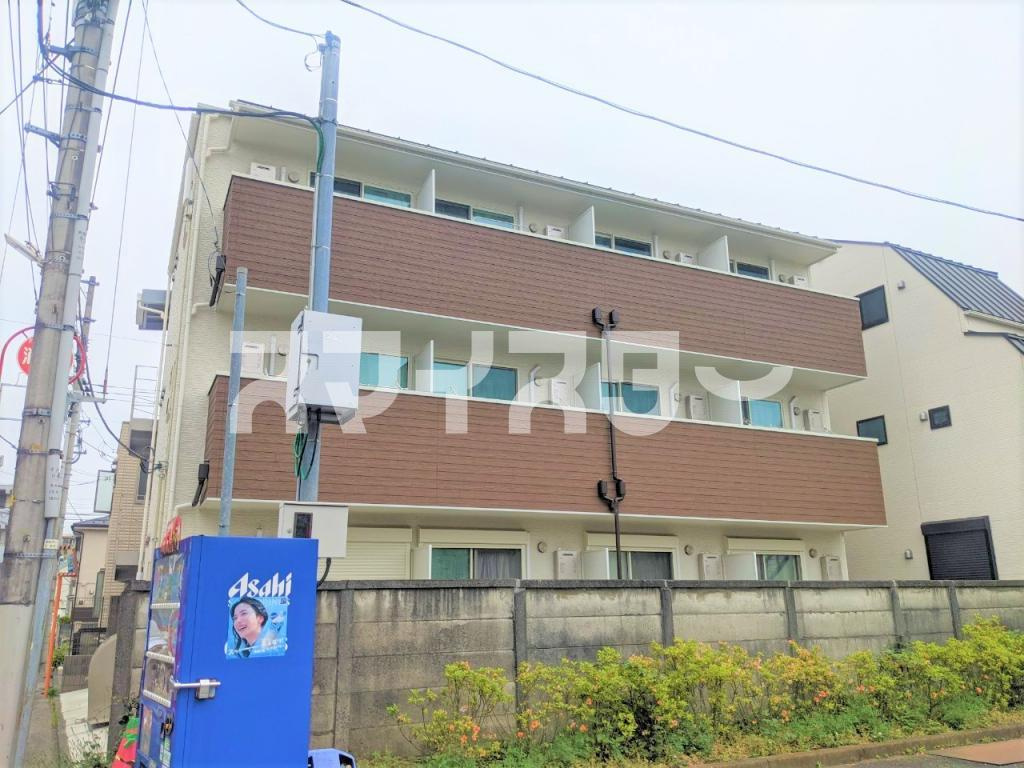 立川市富士見町２丁目のアパートの外観