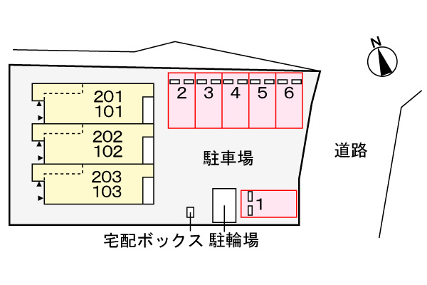 デネブの区画図