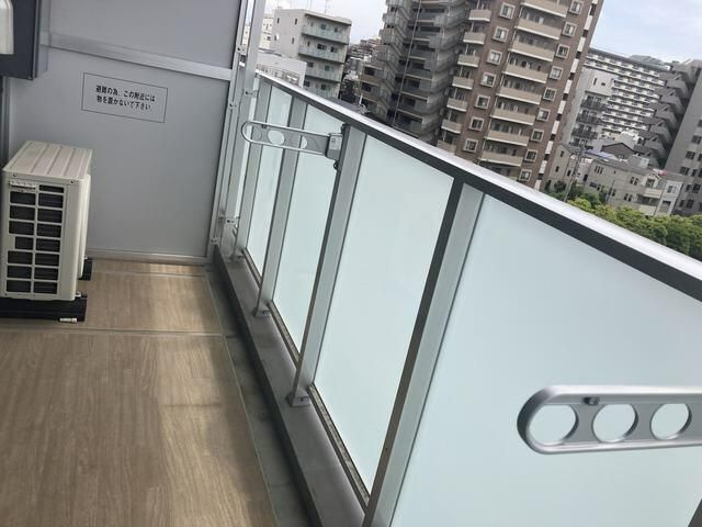 パークリュクス清澄白河のバルコニー