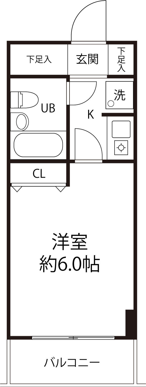 AP88 T`s garden梶ヶ谷 108の間取り|




