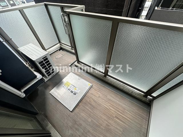 大阪市西区立売堀４丁目の賃貸マンションのバルコニー