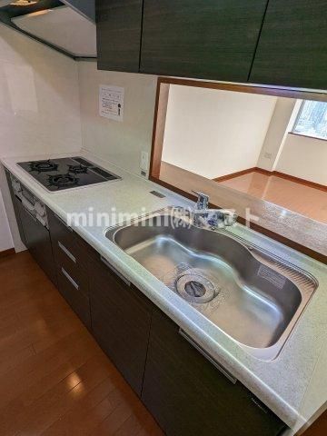 大阪市西区江戸堀１丁目の賃貸マンションのキッチン