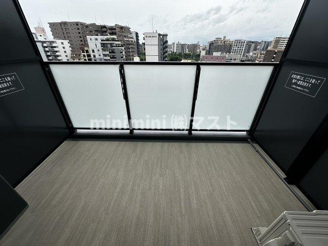 大阪市西区新町４丁目の賃貸マンションのバルコニー