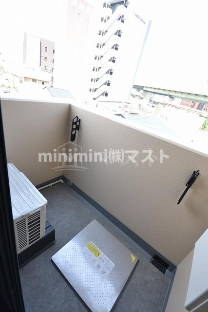 大阪市西区九条南３丁目の賃貸マンションのバルコニー
