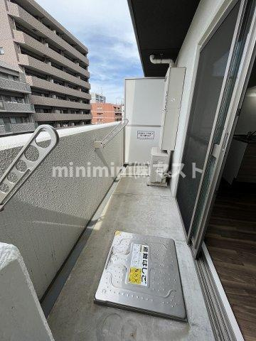 大阪市西区新町１丁目の賃貸マンションのバルコニー