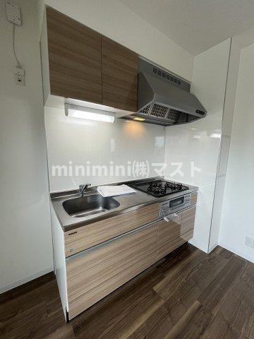 大阪市西区新町１丁目の賃貸マンションのキッチン
