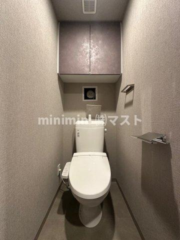 大阪市西区南堀江３丁目の賃貸マンションのトイレ