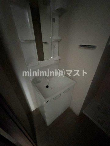 大阪市西区新町３丁目の賃貸マンションの洗面所
