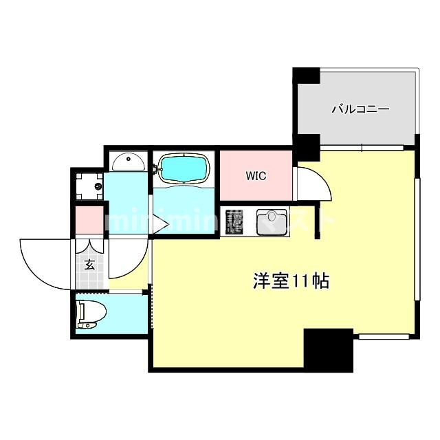 アルティザ南堀江の間取り