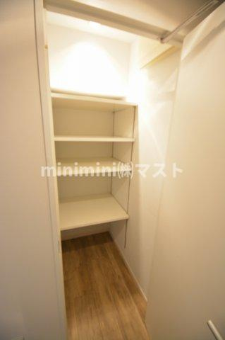 大阪市西区北堀江１丁目の賃貸マンションの収納