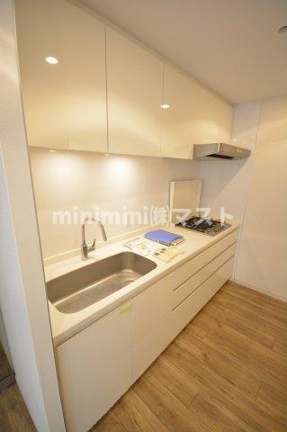 大阪市西区北堀江１丁目の賃貸マンションのキッチン