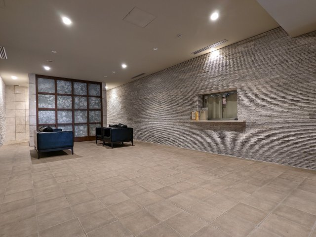 大阪市西区江之子島２丁目の賃貸マンションのロビー